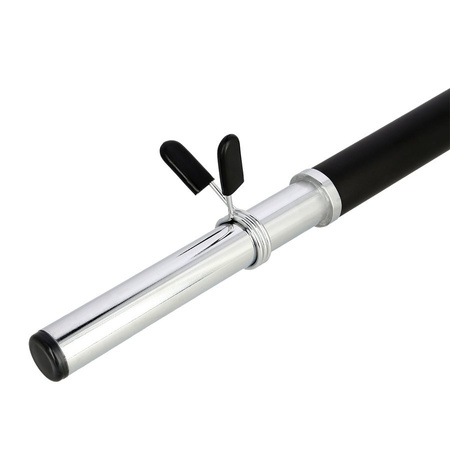 HMS Sztanga Gryf Prosty + Zaciski Do Treningu Ćwiczeń