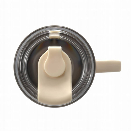 CASNO Kubek Termiczny Turystyczny Próżniowy Stalowy Ze Słomką 450 ml