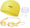 Dziecięcy Zestaw Na Basen Regulowane Okularki + Czepek + Zatyczki