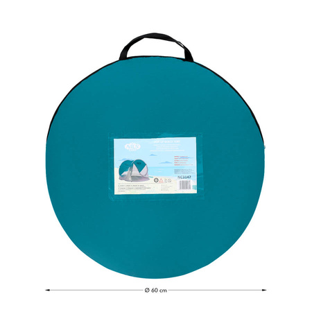 NILS Namiot Plażowy Samorozkładający Wodoodporny Turystyczny Filtr UV