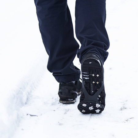 Nakładki Antypoślizgowe Turystyczne Na Buty Z Stalowymi Kolcami 5 Zębów