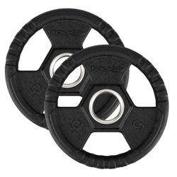 Talerze Olimpijskie Obciążenia Ogumowane Na Gryf Sztangę HMS Zestaw 2x5 kg