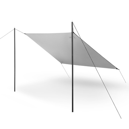 Tarp Płachta Biwakowa Wodoodporna Turystyczna 230x140 cm Przeciwsłoneczna