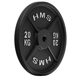 Talerz Obciążenie Na Gryf Sztangę Do Ćwiczeń Treningu Siłowego HMS 20 kg