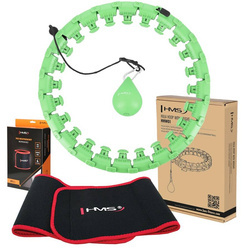 HMS Hula Hop Odchudzające Z Wypustkami i Obciążnikiem + Pas