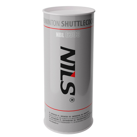 Zestaw 2 Rakiety + 3 Lotki Do Gry Rekreacyjnej W Badmintona W Pokrowcu NILS