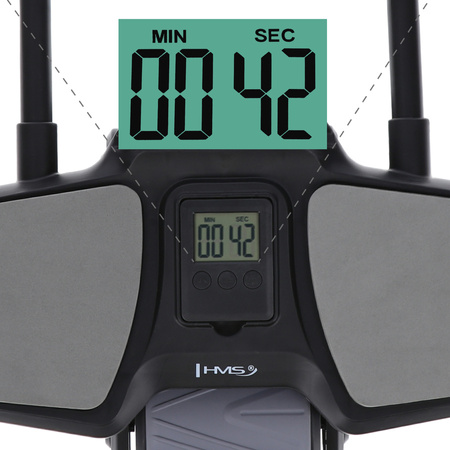 HMS Automatyczne Koło Do Ćwiczeń Fitness Mięśni Brzucha Z Wyświetlaczem