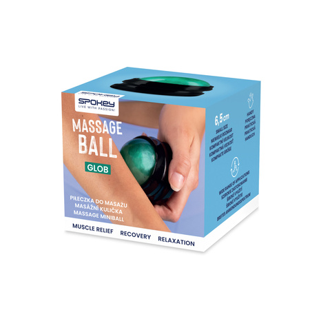 SPOKEY Piłeczka Rehabilitacyjna Do Masażu Ćwiczeń Piłka Obrotowa 360 Stopni