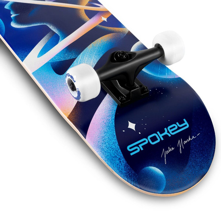 Deskorolka Deska Klasyczna Drewniana Młodzieżowa Skateboard SPOKEY ASTRO