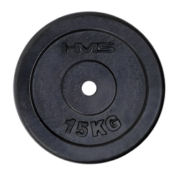 Obciążenie Żeliwne Talerz Na Gryf Sztangę Do Treningu Siłowego HMS 15 kg