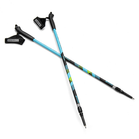 Kije Nordic Walking Kijki Do Chodzenia Trekkingowe Regulowane 105-135 cm