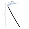Strój Krzyk Na Halloween Dla Dziecka Duch Kostium 120/130 cm + Kosa 102 cm