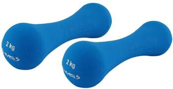 HMS Zestaw 2x Hantle Hantelki Ciężarki Do Ćwiczeń Fitness 2 kg