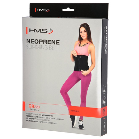 Gorset Neoprenowy Pas Wyszczuplający Na Brzuch HMS