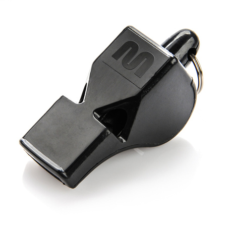 Gwizdek Sędziowski Wolf Bezkulkowy Plastikowy Ze Sznurkiem METEOR 120 db