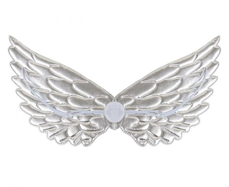 Skrzydła Anioła + Aureola Aniołka Przebranie Na Jasełka Bal Świętych GODAN