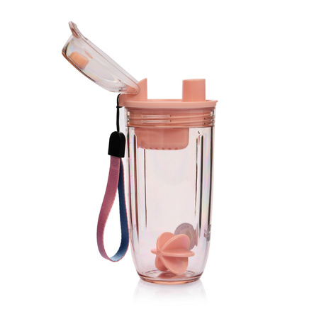 Butelka Sportowa Bidon Na Wodę Shaker Do Odżywek Tritanowy 400 ml MAJESTIC