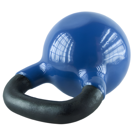 KETTLEBELL Kula Hantla Żeliwna Winylowa Do Treningu Siłowego HMS 6 kg