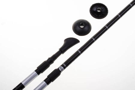 VIVO Rekreacyjne Kijki Kije Nordic Walking Regulowane 82-135 cm