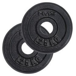 Obciążenia Żeliwne Talerze Na Gryf Sztangę Do Treningu Siłowego 2x1,25 kg