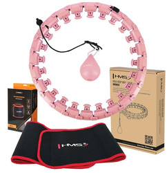 HMS Hula Hop Odchudzające Z Wypustkami i Obciążnikiem + Pas