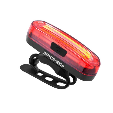 SPOKEY Zestaw Rowerowy Lampka Przednia + Tylnie Światło