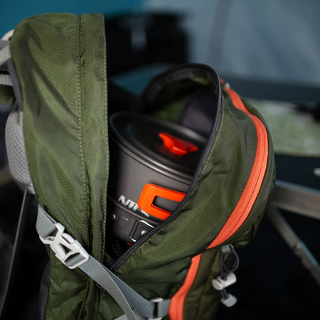 Zestaw Naczynia Turystyczne Czajnik + Garnek + Patelnia + Sztućce NILS