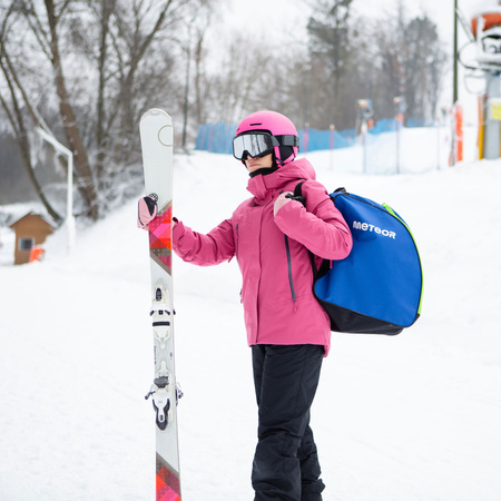 Zestaw Narciarski Torba Na Narty 195 cm + Pokrowiec Na Buty Kask METEOR