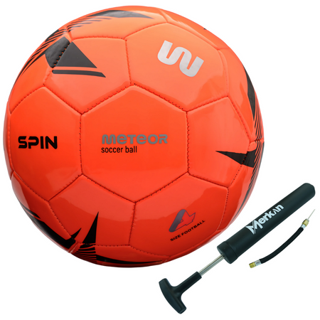 Piłka Nożna Meczowa Treningowa Rekreacyjna Na Trawę Halę Rozmiar 4 + Pompka