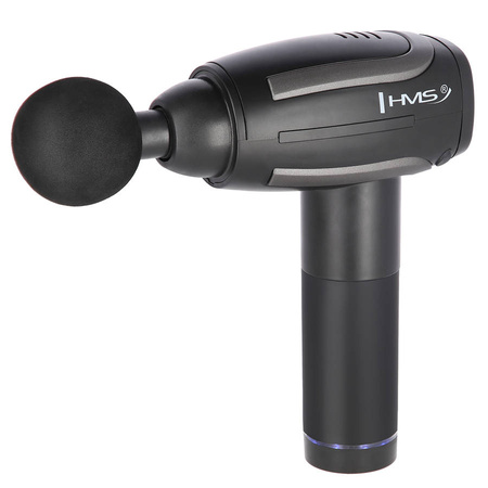 Pistolet Do Masażu Ciała Pleców Masażer Mięśni Massage Gun 6 Końcówek HMS
