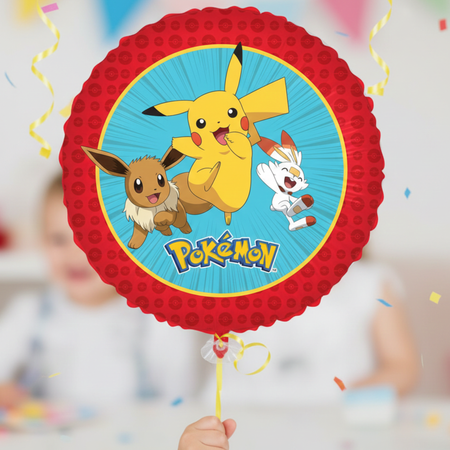 Balon Foliowy Pokemon Na Przyjęcie Urodziny Imprezę Dla Dziecka 46 cm