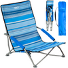 NILS Leżak Plażowy Ogrodowy Składany Fotel Turystyczny + Pokrowiec