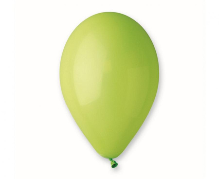 Balony Klasyczne Pastelowe Pistacjowe Lateksowe Na Urodziny 12" 100 szt.