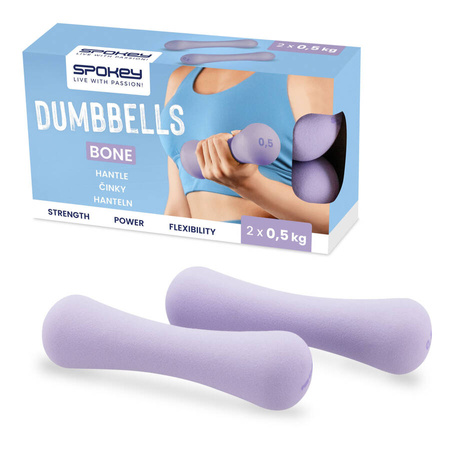 Hantle Ciężarki Neoprenowe Do Ćwiczeń Fitness Treningu Zestaw 2x0,5 kg