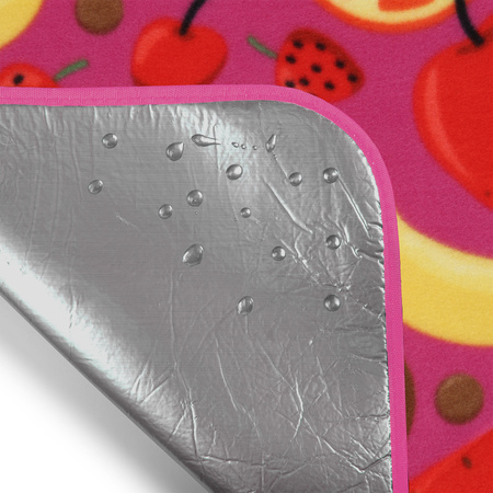 Koc Piknikowy Plażowy Wodoodporny Turystyczny Mata Z Izolacją 200x200 cm