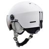 METEOR Kask Zimowy Narciarski Snowboardowy Z Szybką + Czapka