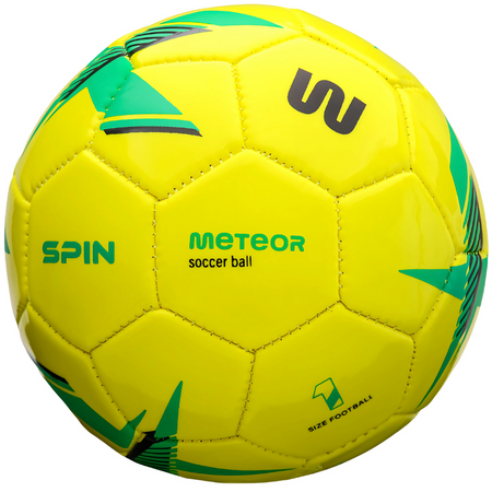 Piłka Nożna Meczowa Treningowa Rekreacyjna Na Trawę Halę Rozmiar 1 METEOR