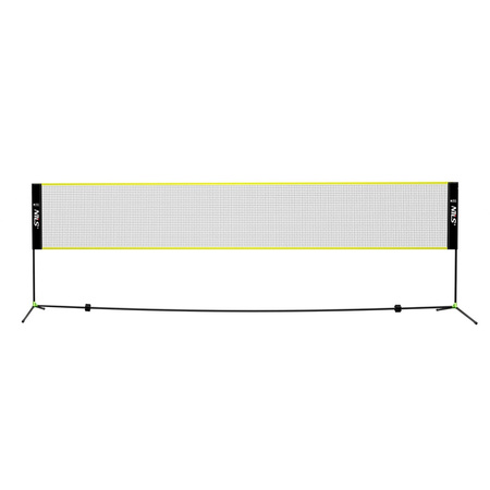 NILS Zestaw Siatka + Stelaż Do Gry Rekreacyjnej W Badmintona 500 cm