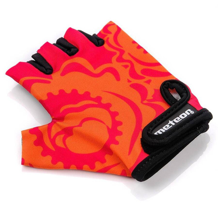METEOR Rękawiczki Rowerowe Na Rower Dla Dzieci Krótkie Na Rzep