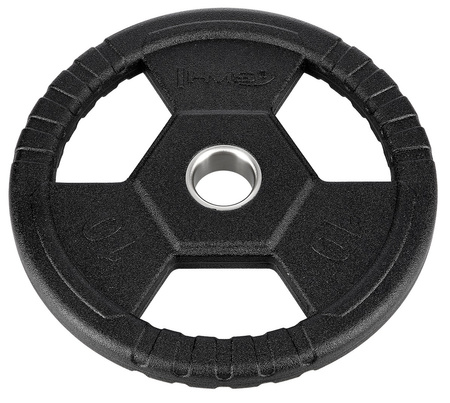Talerze Olimpijskie Obciążenia Ogumowane Na Gryf Sztangę 4x10 kg HMS