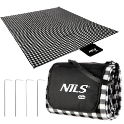 Koc Piknikowy Plażowy Wodoodporny Turystyczny Mata Z Izolacją 200x200 cm