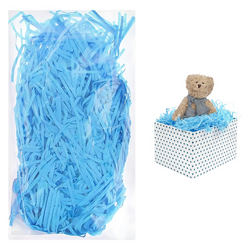 Papierowy Wypełniacz Dekoracyjny Na Świąteczne Prezenty Niebieski 30 g