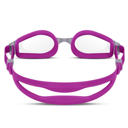 Okulary Pływackie Na Basen ANTI-FOG Filtr UV + Czepek Materiałowy Kąpielowy