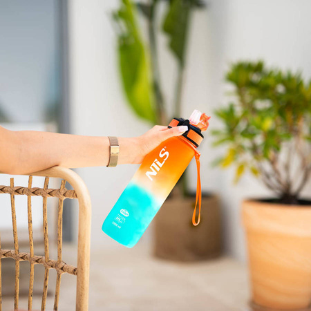 Bidon Rowerowy Butelka Sportowa Na Wodę Tritanowa BPA FREE 1000 ml NILS