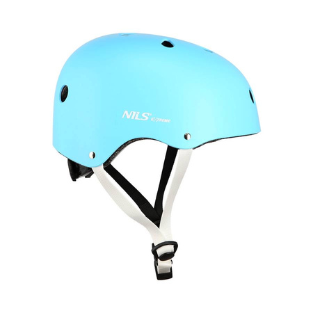 Kask Regulowany Orzeszek + Ochraniacze Zestaw Na Rolki Rower Hulajnogę NILS