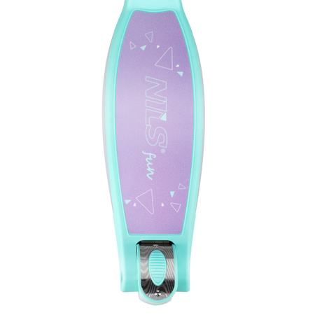 Hulajnoga Trójkołowa Dla Dzieci Balansowa Regulowana Świecące Kółka LED NILS