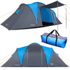 Namiot Kempingowy Turystyczny 4 Osobowy Wodoodporny Filtr UV + Pokrowiec