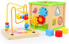 TOP BRIGHT 4w1 Drewniana Kostka Edukacyjna Sorter