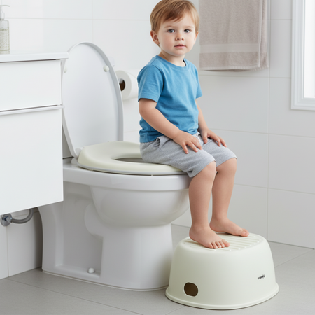 Nocnik Turystyczny Nakładka Na Sedes Podnóżek Dla Dzieci Przenośny 3w1