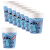 Kubeczki Papierowe Na Przyjęcie Urodziny 200 ml Stitch & Angel 8 szt.